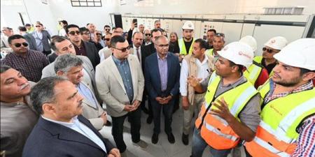 وزير الإسكان ومحافظ الشرقية يبدآن جولة تفقدية بعدد من مشروعات المياه بالمحافظة