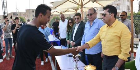وزير الشباب والرياضة ومحافظ القليوبية يشهدان ختام دوري الأندية الصغيرة بمشاركة 320 فريقًا