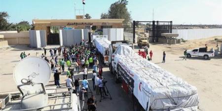 الأمم المتحدة: السماح بدخول نحو 100 شاحنة مساعدات إنسانية إلى قطاع غزة
