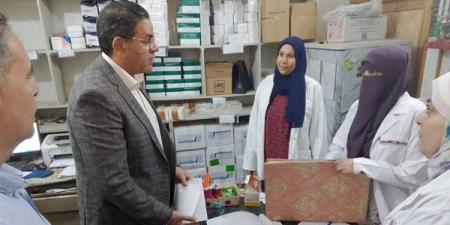 وكيل صحة المنوفية يتفقد مستشفى تلا المركزي