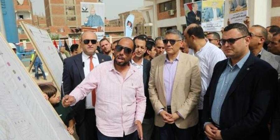وزير الإسكان ومحافظ الجيزة يفتتحان المرحلة الأولى من محطة مياه الشرب بأوسيم بطاقة 60 ألف م3/ يوم