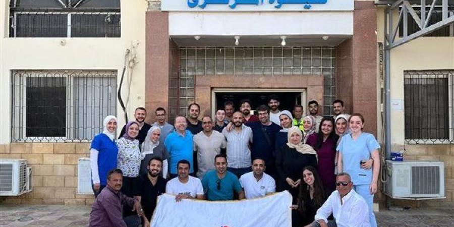 الجامعة البريطانية في مصر تنظم قوافل طبية بسيوة والحوامدية والمنيا