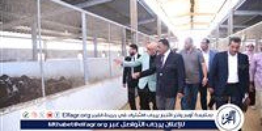 محافظ مطروح يشيد بجهود مركز التنمية المستدامة لموارد مطروح في تنمية الثروة الحيوانية