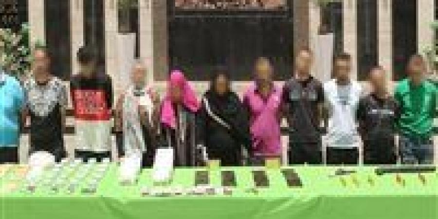 مصرع 3 عناصر جنائية شديدة الخطورة وضبط آخرين من متجري المواد المخدرة