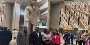 المتحف المصري الكبير يستقبل رئيس جمهورية أنجولا الرئيس الحالي للاتحاد الأفريقي