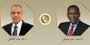 اتصال هاتفي بين وزير الخارجية ونظيره السوداني لتهنئته على منصبه الجديد