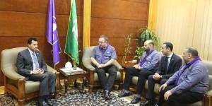 وزير الشباب والرياضة يلتقي الأمين العام للمنظمة العالمية للحركة الكشفية بالإنابة