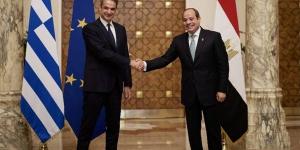 السيسي يبحث مع رئيس وزراء اليونان تعزيز الشراكة الاستراتيجية بين البلدين