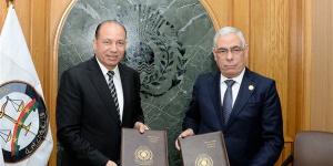 النائب العام ورئيس جامعة المنصورة يوقعان بروتوكول تعاون