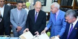 النعماني: مكتبتان مهدتان لكلية الآثار وقاعة مجلس الكلية ومعرضا للانشطة والمشروعات الطلابية