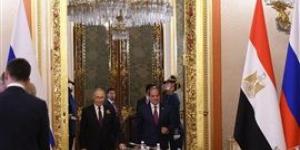 الرئيس السيسي يغادر العاصمة الروسية موسكو