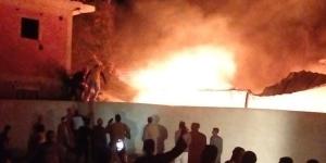 السيطرة علي حريق نشب بمصنع ملابس في حلوان