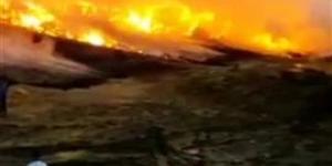 حريق الغربية يلتهم 1000 فدان وخسائر تصل لـ5 مليون جنيه