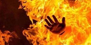سائق يشعل النار في عامل بسبب خلافات عائلية بسوهاج.. والمارة أنقذوه من الموت
