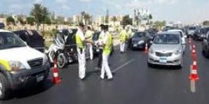 المرور ترصد مخالفات سيارات النقل علي الطريق الدائري