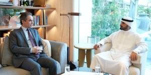 المسلماني يبحث مع الشيخ مبارك الصباح التعاون بين ماسبيرو ومؤسسة الإنتاج الخليجي
