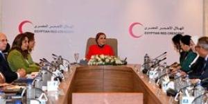 اليوم العالمى للصليب الأحمر والهلال الأحمر بحضور السيدة انتصار السيسى