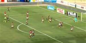 الدوري المصري الممتاز: أشرف بن شرقي يسجل الهدف الأول للأهلي في مرمى سيراميكا كليوباترا في الدقيقة 20