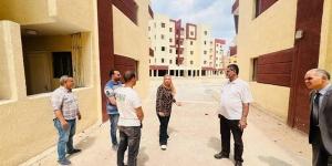 مسئولو" الإسكان" يتفقدون أعمال التطوير بمنطقة أرض مطار إمبابة