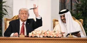 في لفتة دبلوماسية مميزة.. أمير قطر يهدي ترامب «قلم الاتفاقيات»