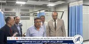 وكيل صحة الدقهلية يشيد بجهود الآطقم الطبية والادارية فى التعامل مع حادث الحريق في مخزن شربين