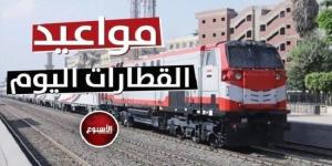 مواعيد القطارات على خط «القاهرة - الإسكندرية» اليوم الخميس 15 مايو 2025