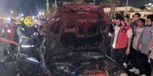 السيطرة على حريق سيارة بشارع طرح البحر في بورسعيد