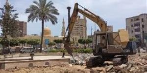 انطلاق المرحلة الثانية لتطوير الميدان الابراهيمى بدسوق بتكلفة 6 مليون و800 ألف جنيه