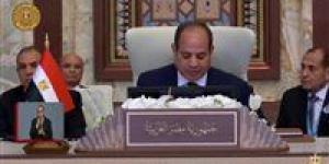السيسي في القمة العربية في بغداد: يجب تأمين المساعدات والحفاظ على وحدة السودان