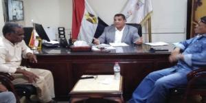 ‏رئيس مدينة أرمنت يعقد اجتماعًا لمواجهة المتغيرات المكانية الغير قانونية