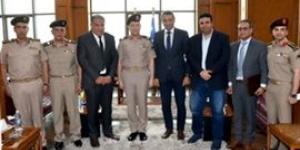 إدارة الإشارة للقوات المسلحة توقع بروتوكول تعاون مع محافظة السويس لتقديم خدمات الشبكة الوطنية للطوارئ والسلامة العامة