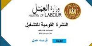 العمل : 5242 فُرصة عمل جديدة في 50 شركة .. والتقديم في هذا الموعد