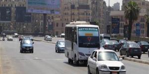 قبل ماتنزل مشوارك.. تعرف علي الحالة المرورية بالقاهرة والجيزة