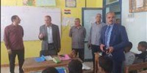 مدير تعليم أسيوط يواصل جولاته الميدانية لمتابعة سير العملية التعليمية