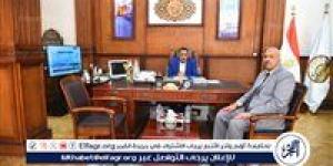 محافظ مطروح يستقبل مدير مديرية الطب البيطري