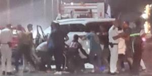 إصابة شخصين في حادث تصادم على طريق القاهرة – الإسكندرية الزراعي بالقليوبية