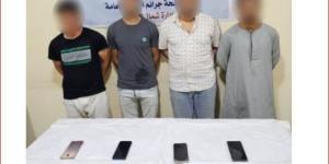 الداخلية تضبط عصابة النصب على عملاء البنوك في المنيا
