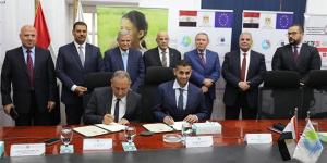 توقيع أكبر عقد لمحطة معالجة ضمن مشروع تحسين جودة المياه بمصرف كيتشنر بالغربية