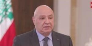 الرئيس اللبنانى: أشكر الرئيس السيسى على دعمه للبنان