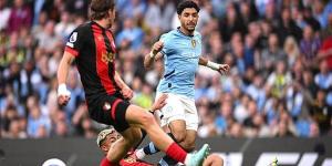 صاروخية مرموش تقود مانشستر سيتي لتخطي بورنموث في الدوري الإنجليزي