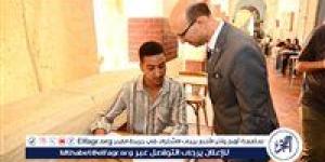 رئيس جامعة أسيوط يتفقد امتحانات الفصل الدراسي الثاني بكلية الآداب بالجامعة