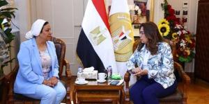 وزيرة التنمية المحلية تستقبل النائبة نشوي الديب لمتابعة عدد من الملفات التي تهم المواطنين