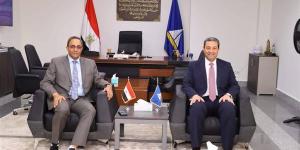 "الشهابي" يستقبل محافظ قنا ايذانًا بإطلاق ورشة ...