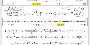 الثانوية العامة 2025.. نموذج استرشادي في الرياضيات البحتة حمل الآن