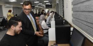 عميد طب الأسنان بجامعة عين شمس يتفقد أول امتحان ...