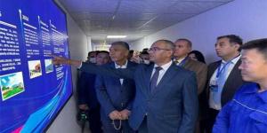 نائب وزير الإسكان يتفقد مصنع ”شين شينج” الصيني لمواسير الدكتايل باستثمارات 150 مليون دولار