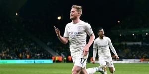 دي بروين يودع جماهير مانشستر سيتي
