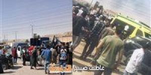 مصرع سيدة وإصابة ابنتيها في حادث تصادم سيارة ملاكي وتوك توك أمام بنزينة وطنية بحلوان