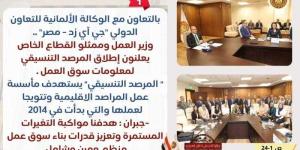 الحصاد الأسبوعى لوزارة العمل