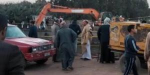 مصرع مسن وزوجته إثر انقلاب سيارتهم بترعة الرياح التوفيقي بالدقهلية